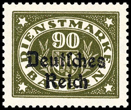 DR Dienst 1920 Mi.-Nr. 45 - postfrisch
