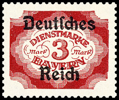DR Dienst 1920 Mi.-Nr. 50 - postfrisch