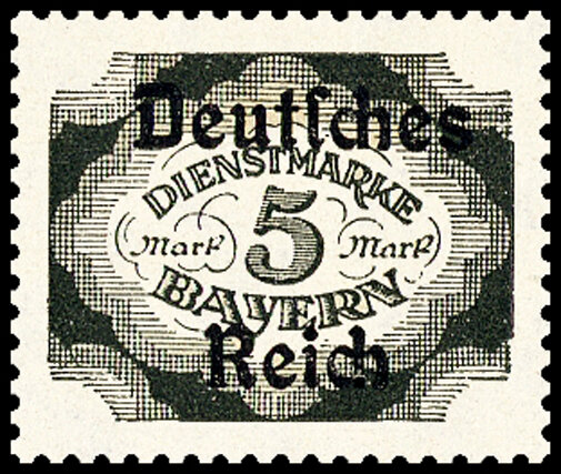 DR Dienst 1920 Mi.-Nr. 51 - postfrisch