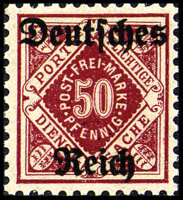 DR Dienst 1920 Mi.-Nr. 56 - postfrisch