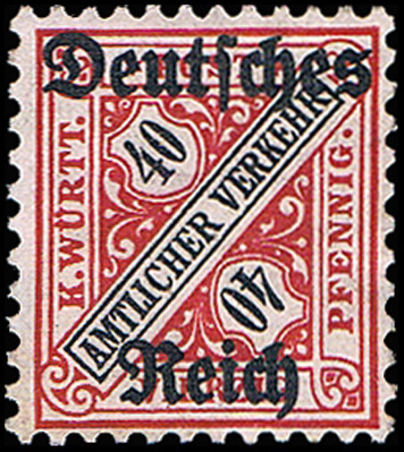 DR Dienst 1920 Mi.-Nr. 62 - postfrisch