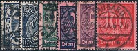 DR Dienst 1921 Mi.-Nr. 66-74 - gestempelt