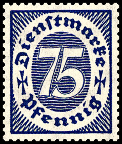 DR Dienst 1920 Mi.-Nr. 69 - postfrisch