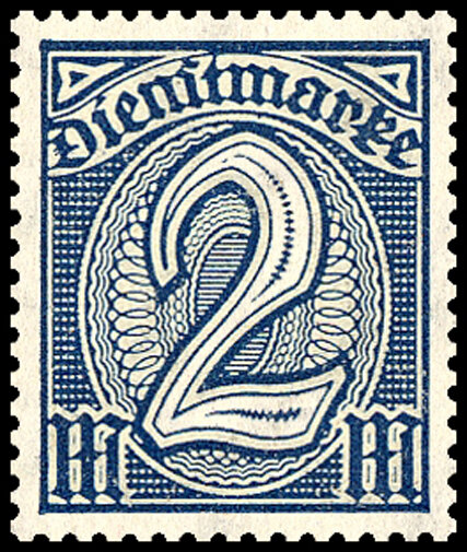 DR Dienst 1920 Mi.-Nr. 70 - postfrisch