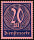 DR Dienst 1920 Mi.-Nr. 72 - postfrisch