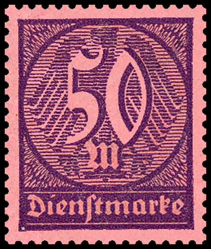 DR Dienst 1920 Mi.-Nr. 73 - postfrisch