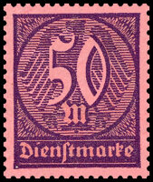 DR Dienst 1920 Mi.-Nr. 73 - postfrisch