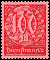 DR Dienst 1920 Mi.-Nr. 74 - postfrisch