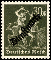 DR Dienst 1923 Mi.-Nr. 76 - postfrisch
