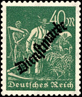 DR Dienst 1923 Mi.-Nr. 77 b - postfrisch