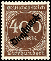 DR Dienst 1923 Mi.-Nr. 80 - postfrisch