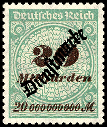DR Dienst 1923 Mi.-Nr. 87 - postfrisch