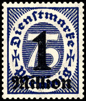 DR Dienst 1923 Mi.-Nr. 96 - postfrisch
