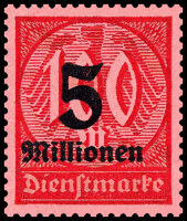DR Dienst 1923 Mi.-Nr. 98 - postfrisch