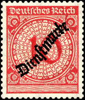 DR Dienst 1923 Mi.-Nr. 101 - postfrisch
