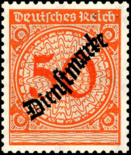 DR Dienst 1923 Mi.-Nr. 103 - postfrisch