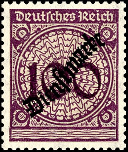 DR Dienst 1923 Mi.-Nr. 104 - postfrisch