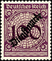 DR Dienst 1923 Mi.-Nr. 104 - postfrisch