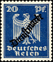 DR Dienst 1924 Mi.-Nr. 108 - postfrisch