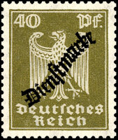 DR Dienst 1924 Mi.-Nr. 110 - postfrisch