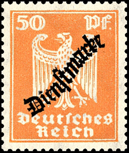 DR Dienst 1924 Mi.-Nr. 111 - postfrisch