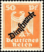 DR Dienst 1924 Mi.-Nr. 111 - postfrisch