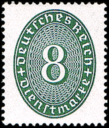 DR Dienst 1927 Mi.-Nr. 116 b - postfrisch