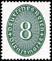 DR Dienst 1927 Mi.-Nr. 116 b - postfrisch