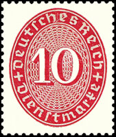 DR Dienst 1927 Mi.-Nr. 117 - postfrisch