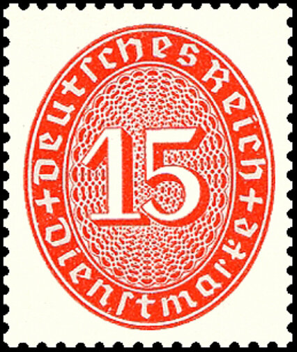 DR Dienst 1927 Mi.-Nr. 118 - postfrisch