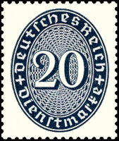 DR Dienst 1927 Mi.-Nr. 119 X - postfrisch