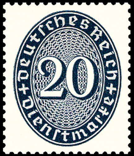 DR Dienst 1927 Mi.-Nr. 119 Y - postfrisch