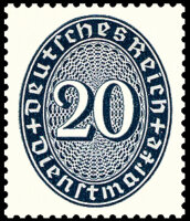 DR Dienst 1927 Mi.-Nr. 119 Y - postfrisch