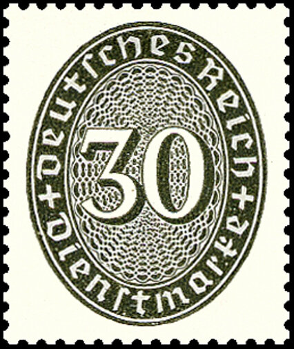 DR Dienst 1927 Mi.-Nr. 120 - postfrisch