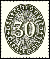 DR Dienst 1927 Mi.-Nr. 120 - postfrisch