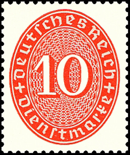 DR Dienst 1929 Mi.-Nr. 123 X - postfrisch