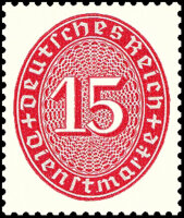 DR Dienst 1929 Mi.-Nr. 124 - postfrisch