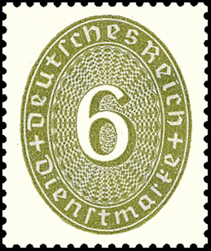 DR Dienst 1932 Mi.-Nr. 128 - postfrisch
