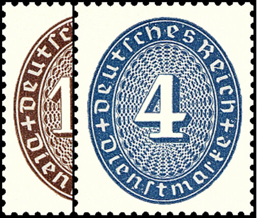 DR Dienst 1933 Mi.-Nr. 130-131 - postfrisch
