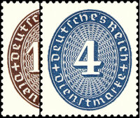 DR Dienst 1933 Mi.-Nr. 130-131 - postfrisch