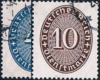DR Dienst 1933 Mi.-Nr. 130-131 - gestempelt