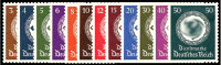DR Dienst 1942 Mi.-Nr. 166-177 - ungestempelt