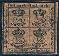 Braunschweig 1857 Mi.-Nr. 9 a - gestempelt