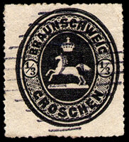 Braunschweig 1865 Mi.-Nr. 17 - gestempelt