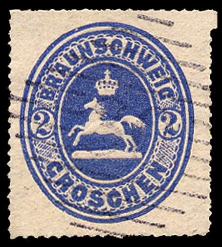 Braunschweig 1865 Mi.-Nr. 19 - gestempelt